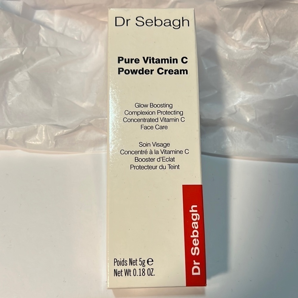 NEW Dr. Sebagh Pure Vitamin C Powder Cream LARGE size